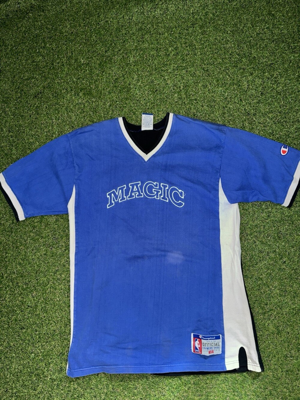 Vintage Orlando Magic Jersey Champion Size L NBA